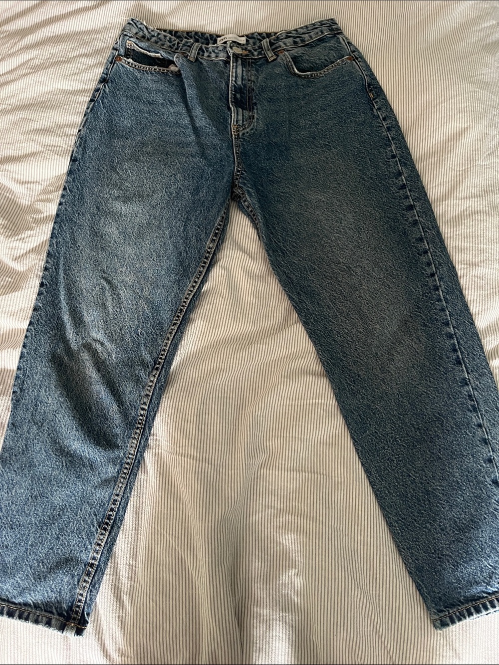 Zara mom jeans